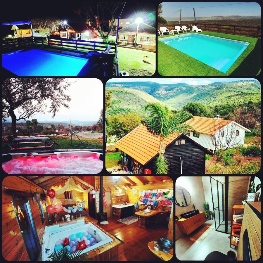 Tal Nof Cabins Villa Manot ภายนอก รูปภาพ