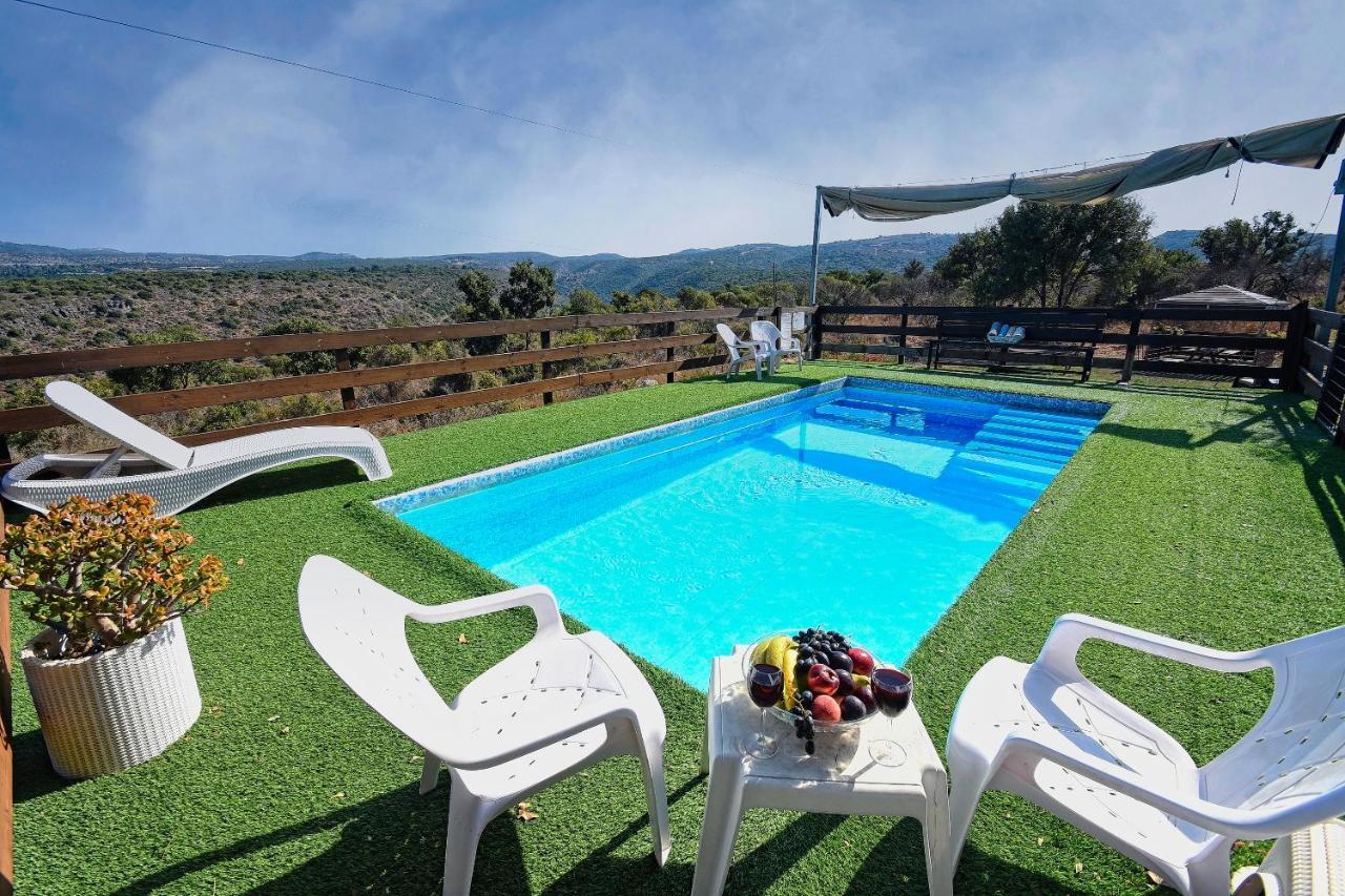 Tal Nof Cabins Villa Manot ภายนอก รูปภาพ